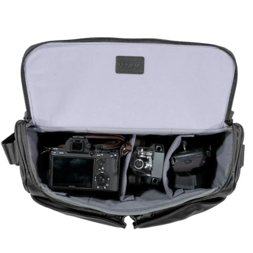 Cecilia Gallery Lambert 12L Camera Bag | Black, Leather