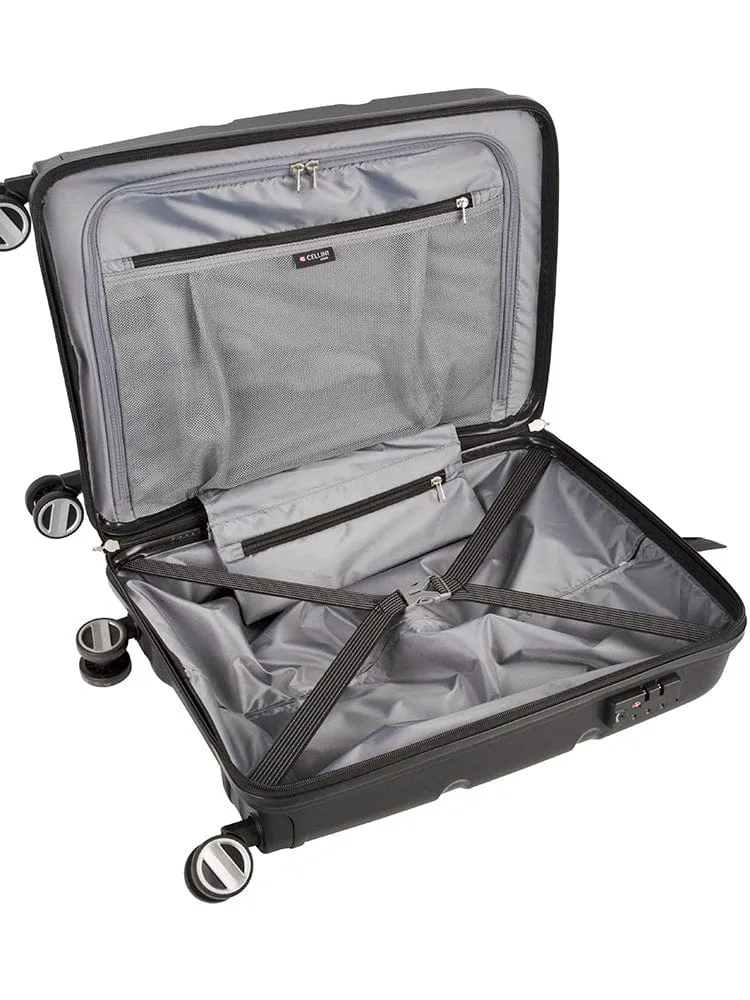 Cellini Cruze Medium Trolley Case Black