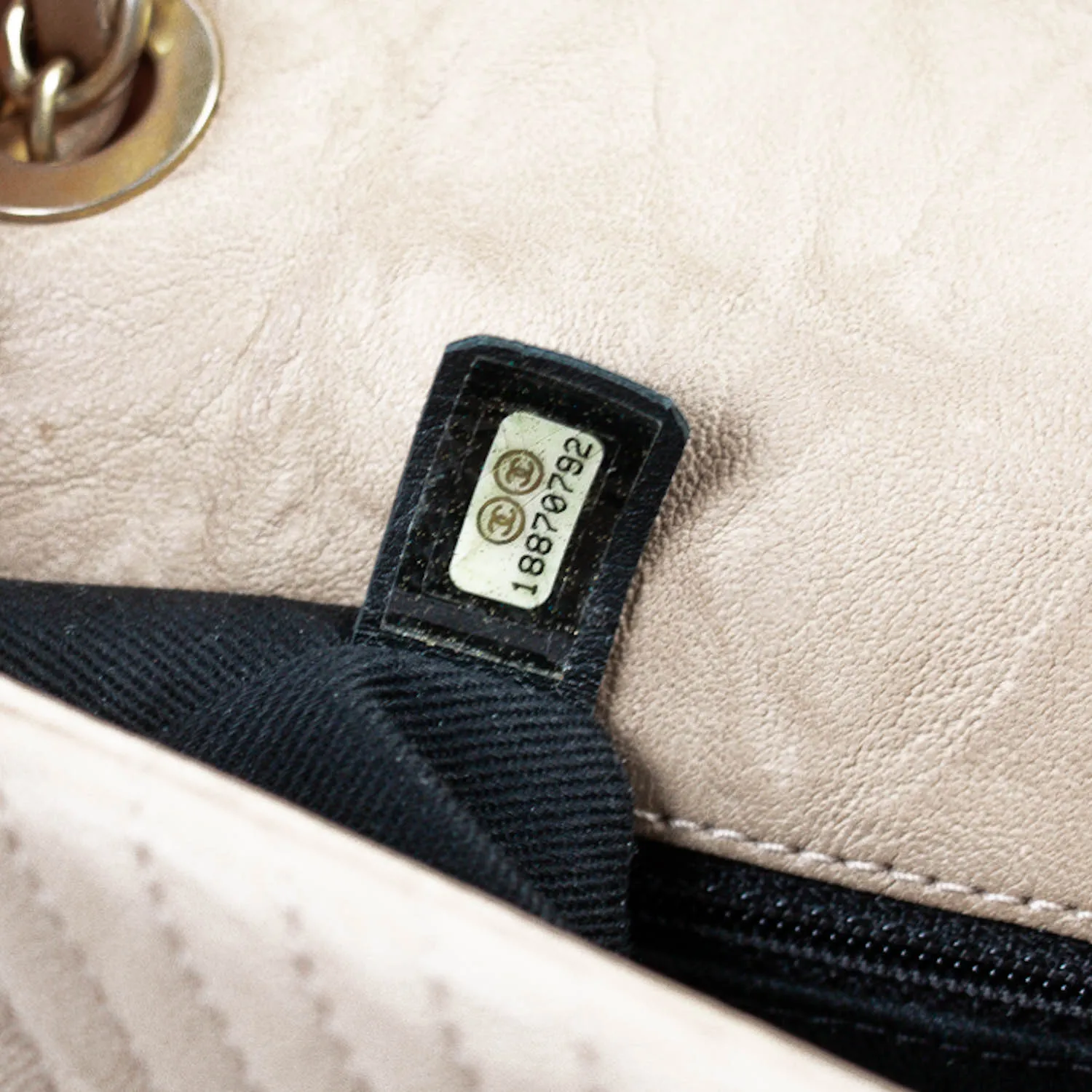 Chanel Medium Classic Chevron Flap Bag