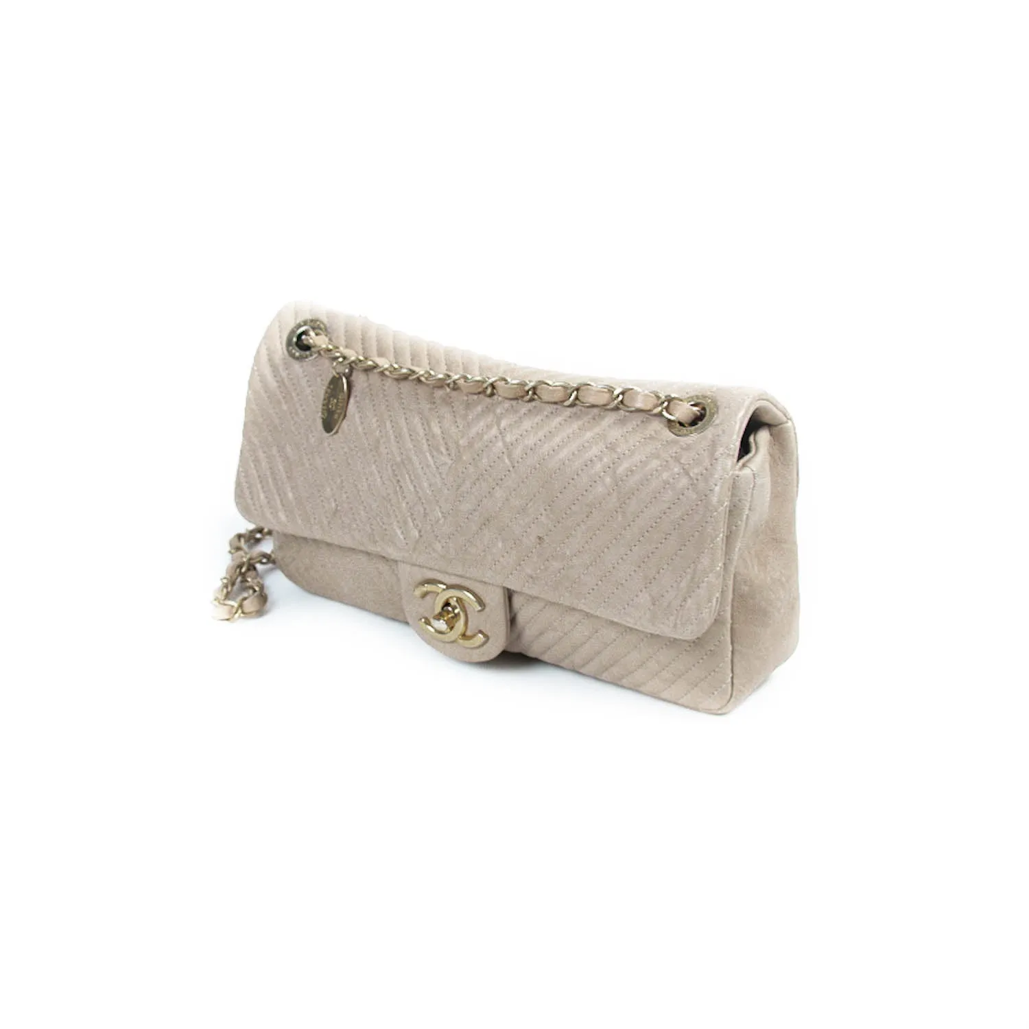 Chanel Medium Classic Chevron Flap Bag