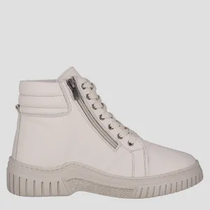 CHARLIE C - BEIGE LEATHER