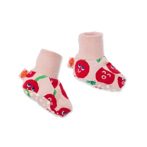 Cheeky Cherry Baby Booties