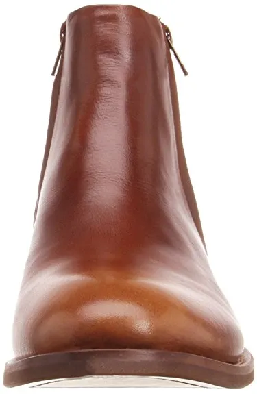 Chelsea Leather Ankle Boots for Men with Zip Closure
