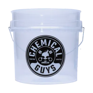 Chemical Guys Heavy Duty Ultra Clear Detailing Bucket, 16L