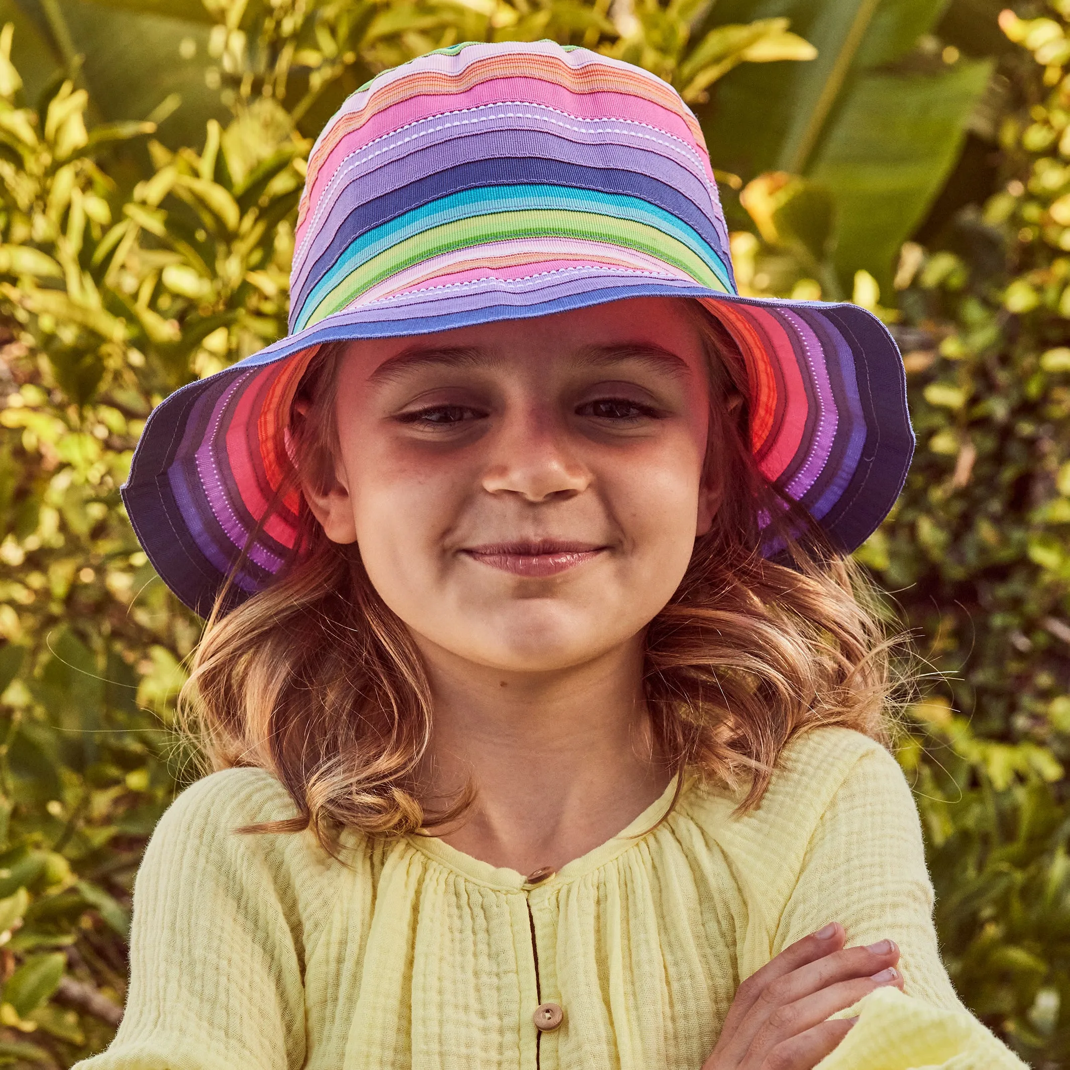 Chloe Bucket Hat - Rainbow