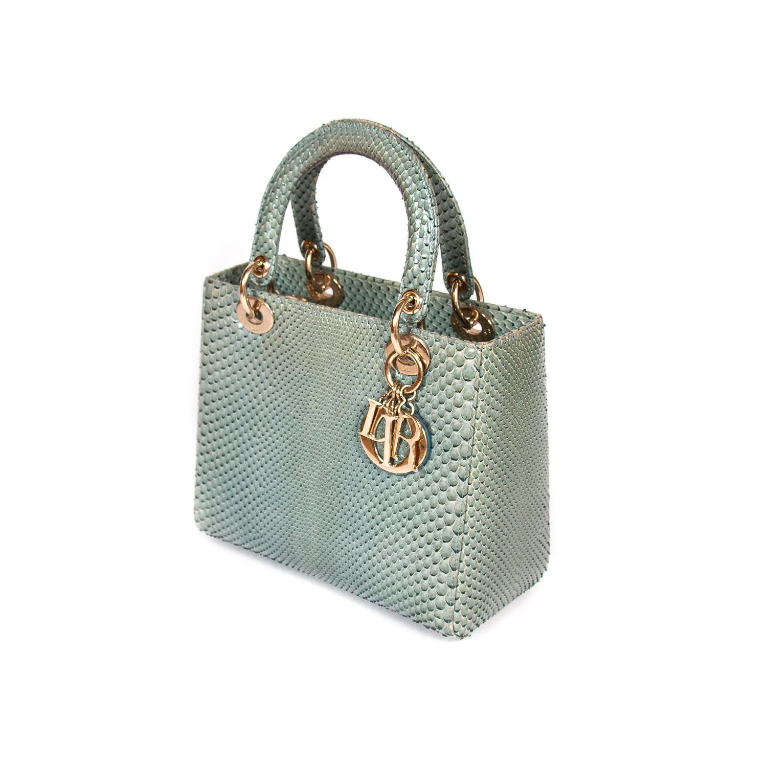 Christian Dior Python Medium Lady Dior