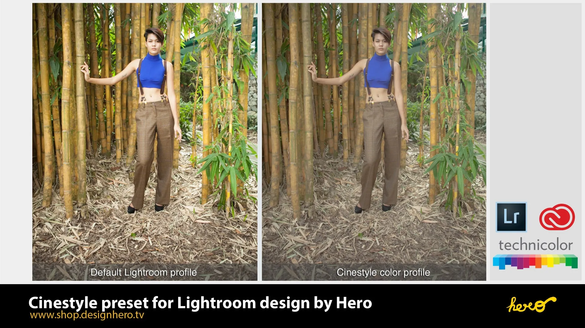Cinestyle Preset for Lightroom by Hero.