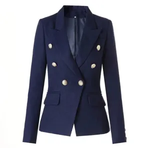 Classic Navy Blue Blazer