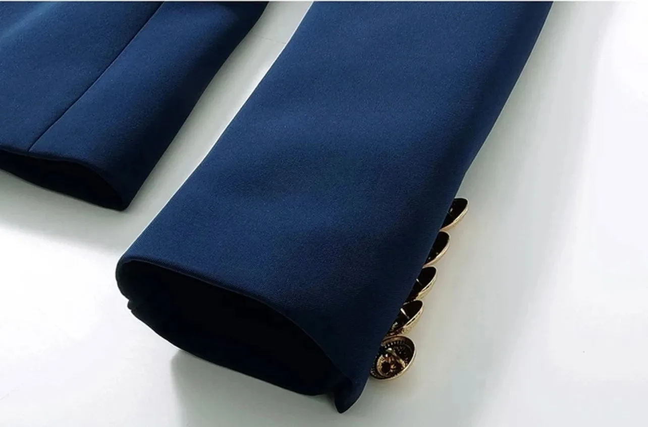 Classic Navy Blue Blazer