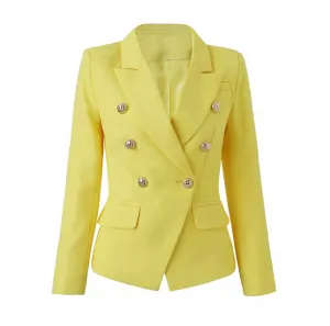 Classic Yellow Blazer