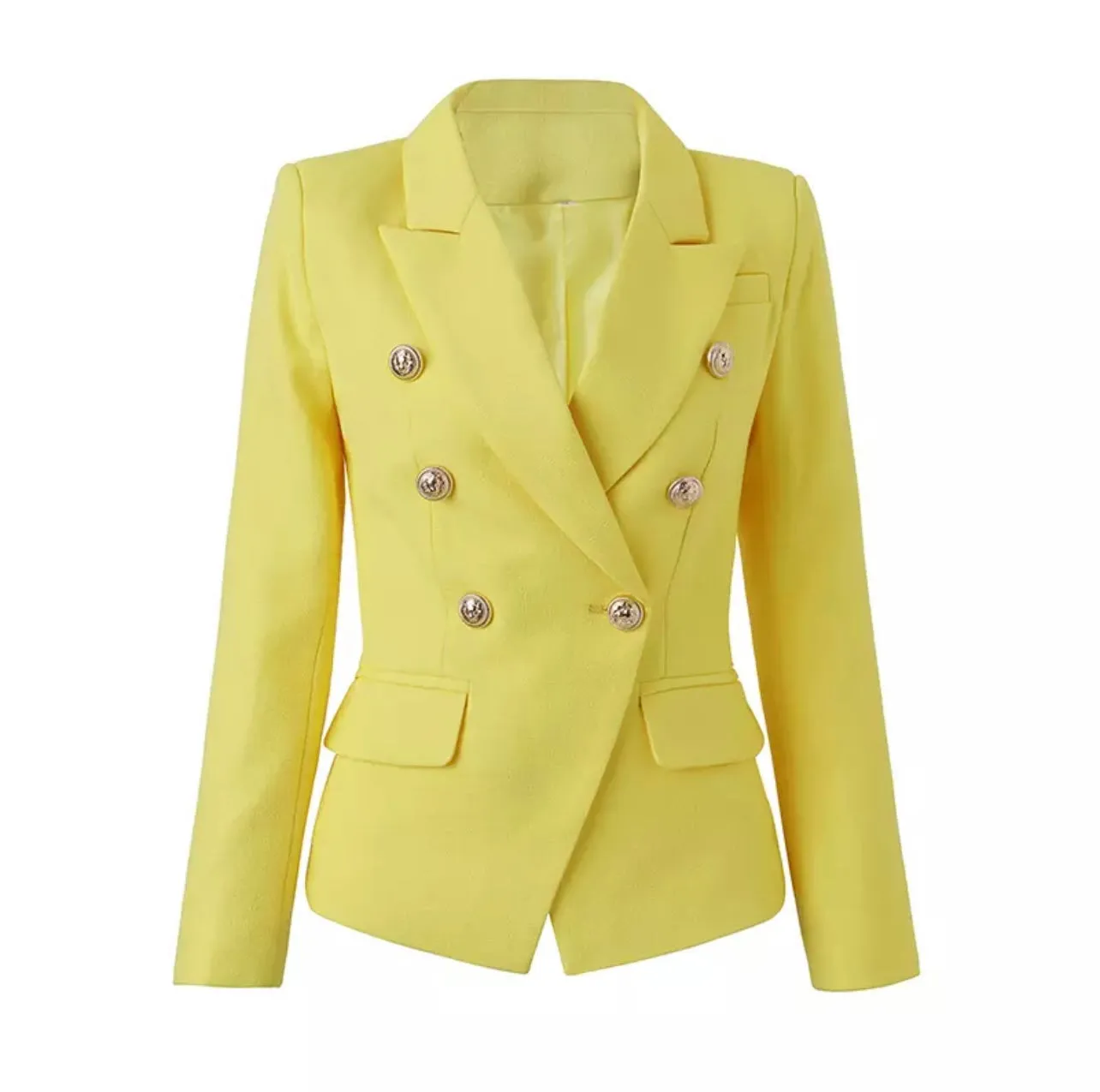 Classic Yellow Blazer