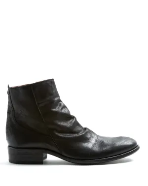 CLAUS Black Leather Boots