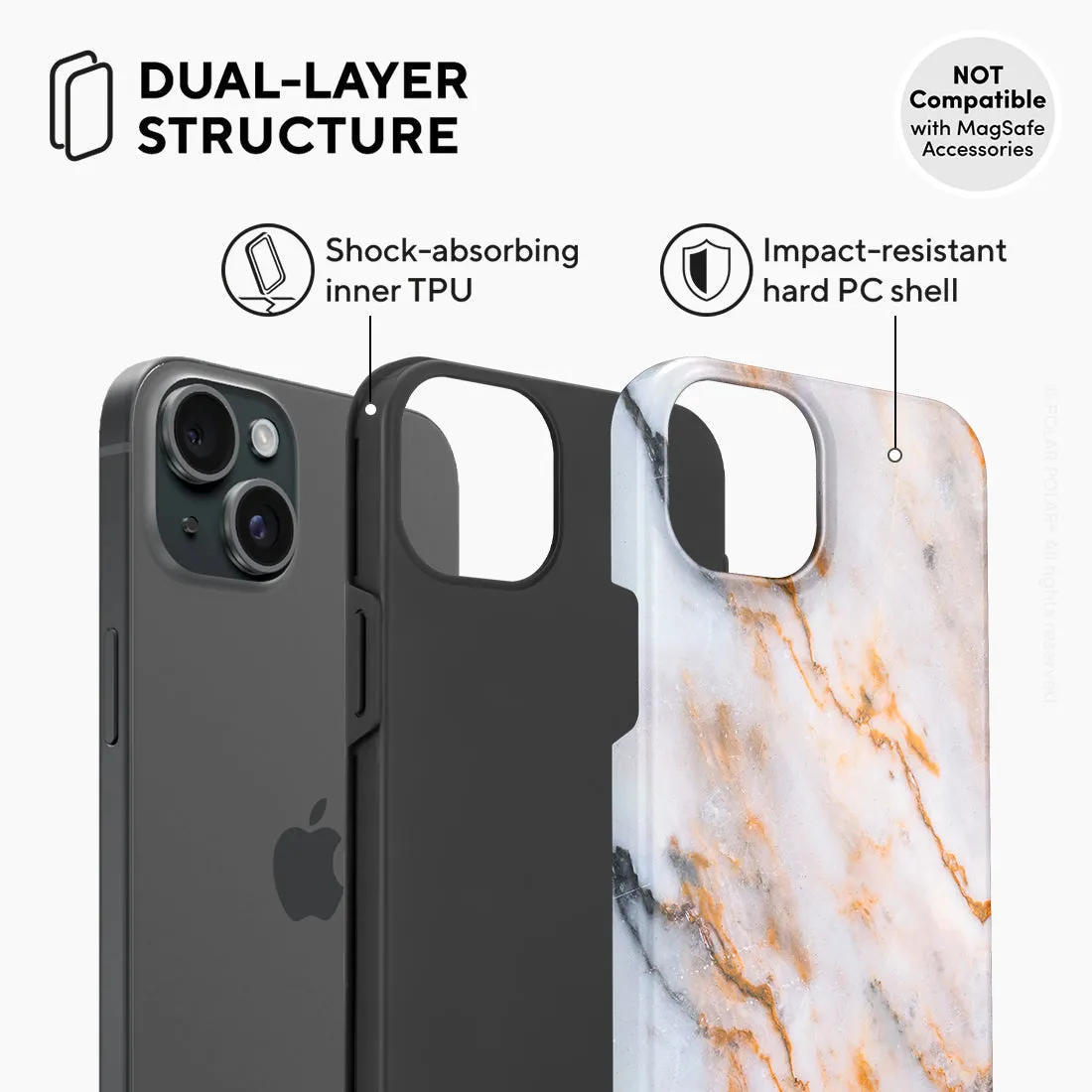 Coffee Cream - iPhone 15 Plus Case
