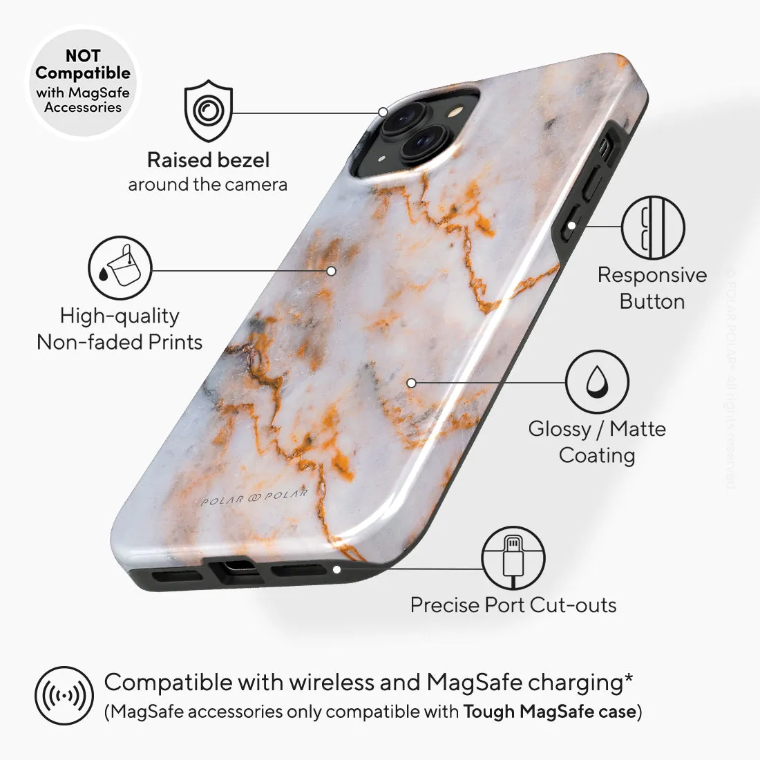 Coffee Cream - iPhone 15 Plus Case