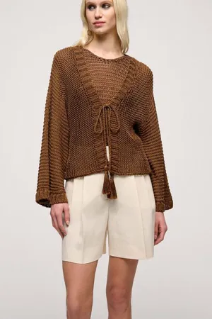 COLLANTE CROPPED CARDIGAN