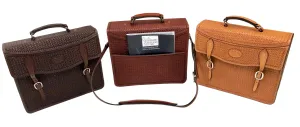 Colorado Saddlery Handmade Leather Briefcase