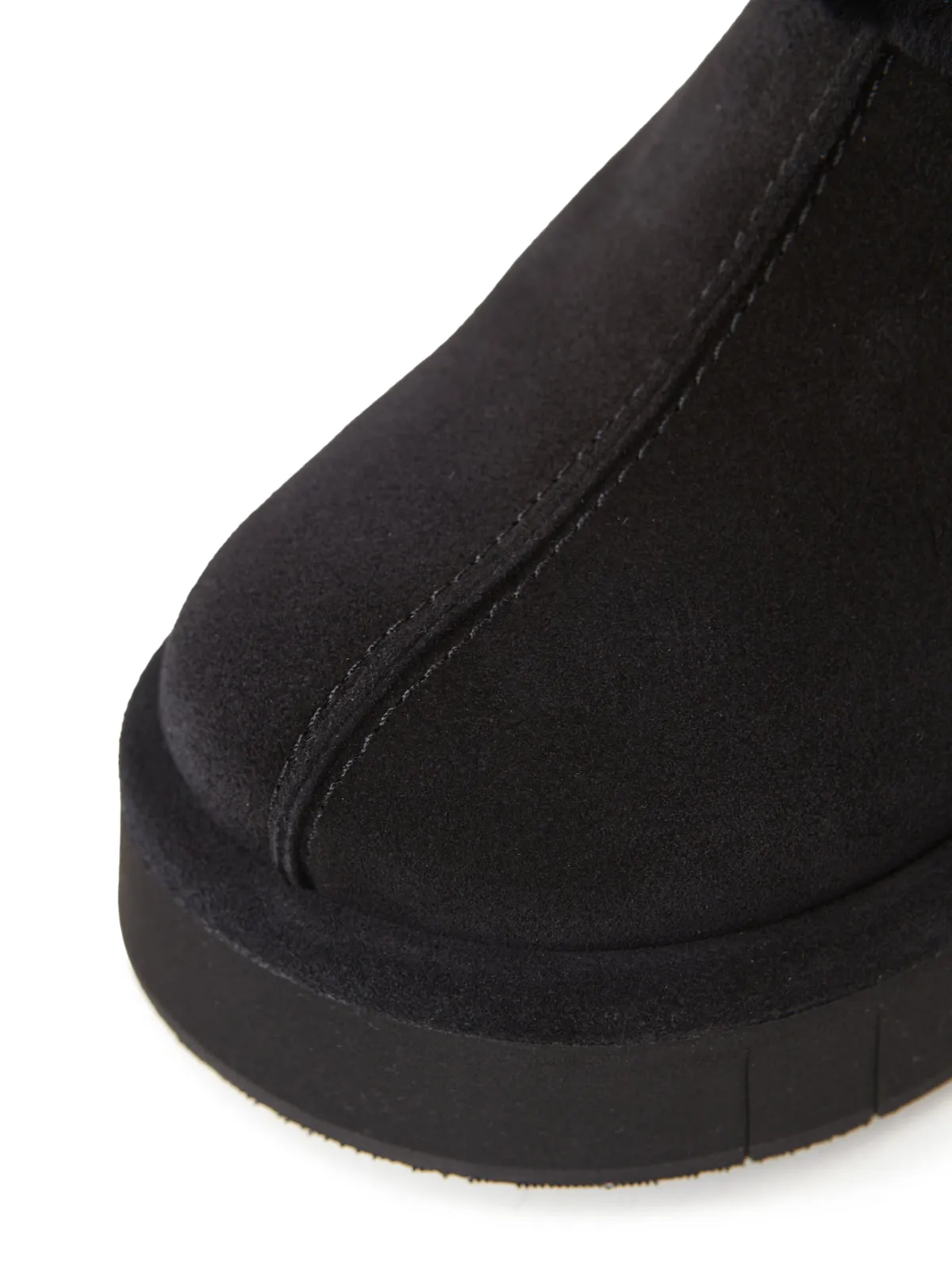 COSIMA SUEDE/MOUTON BLACK/BLACK