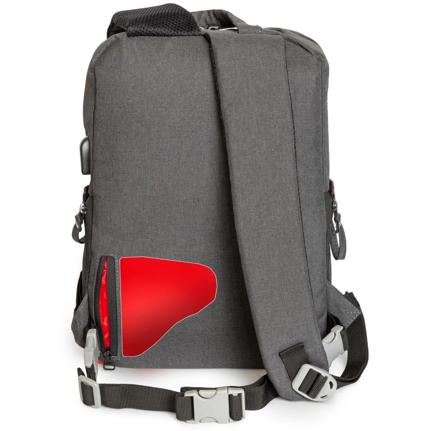 Deco Photo Photo and Video Backpack for Mirrorless and DSLR Cameras and Drones (Dark Grey)