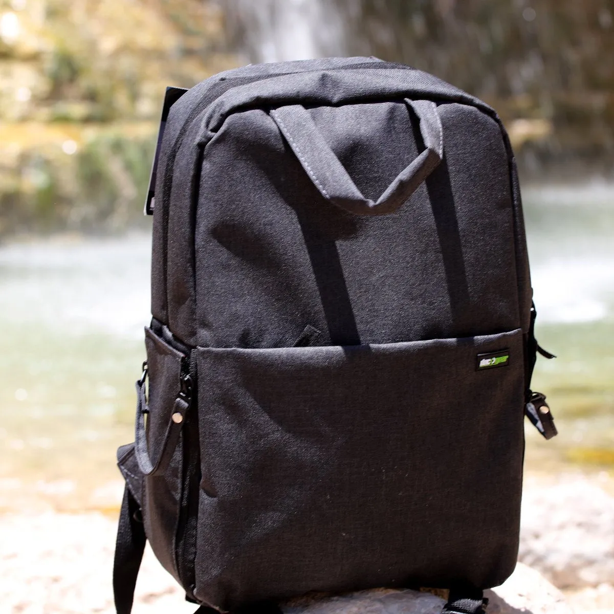 Deco Photo Photo and Video Backpack for Mirrorless and DSLR Cameras and Drones (Dark Grey)