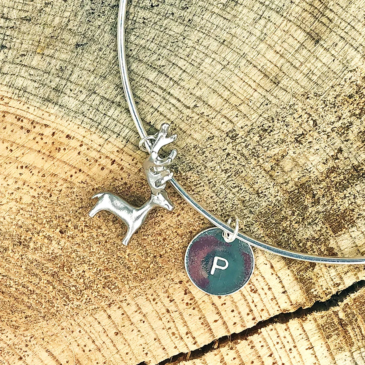 Deer Charm Bracelet