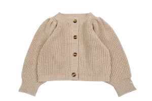 Dica Cardigan | White Almond Melange