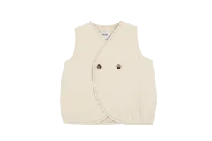 Dogan Waistcoat | Coconut White
