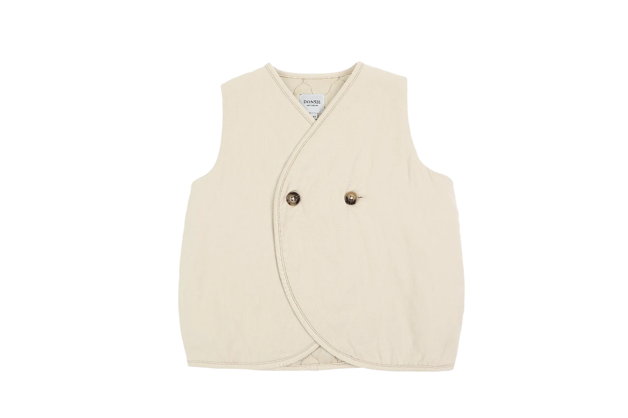 Dogan Waistcoat | Coconut White