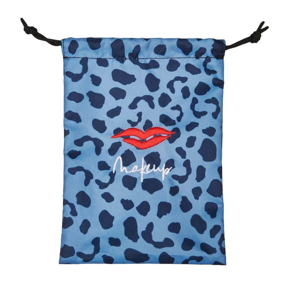 Donna May Drawstring Makeup Bag