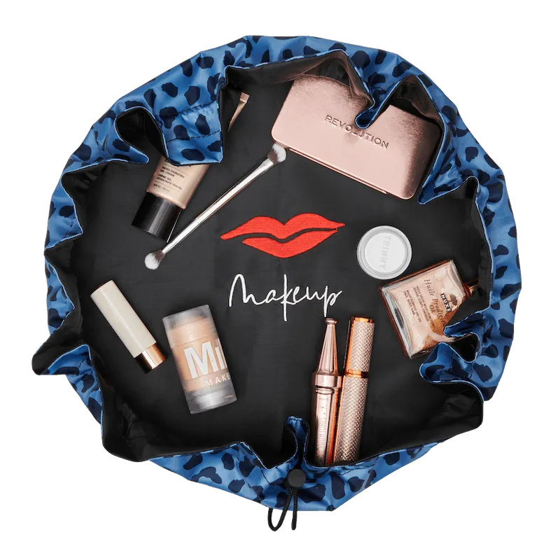 Donna May Drawstring Makeup Bag