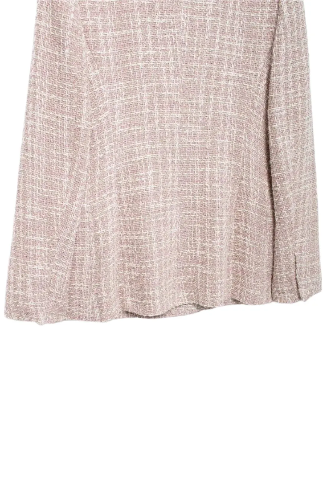Double Breasted Tweed Blazer