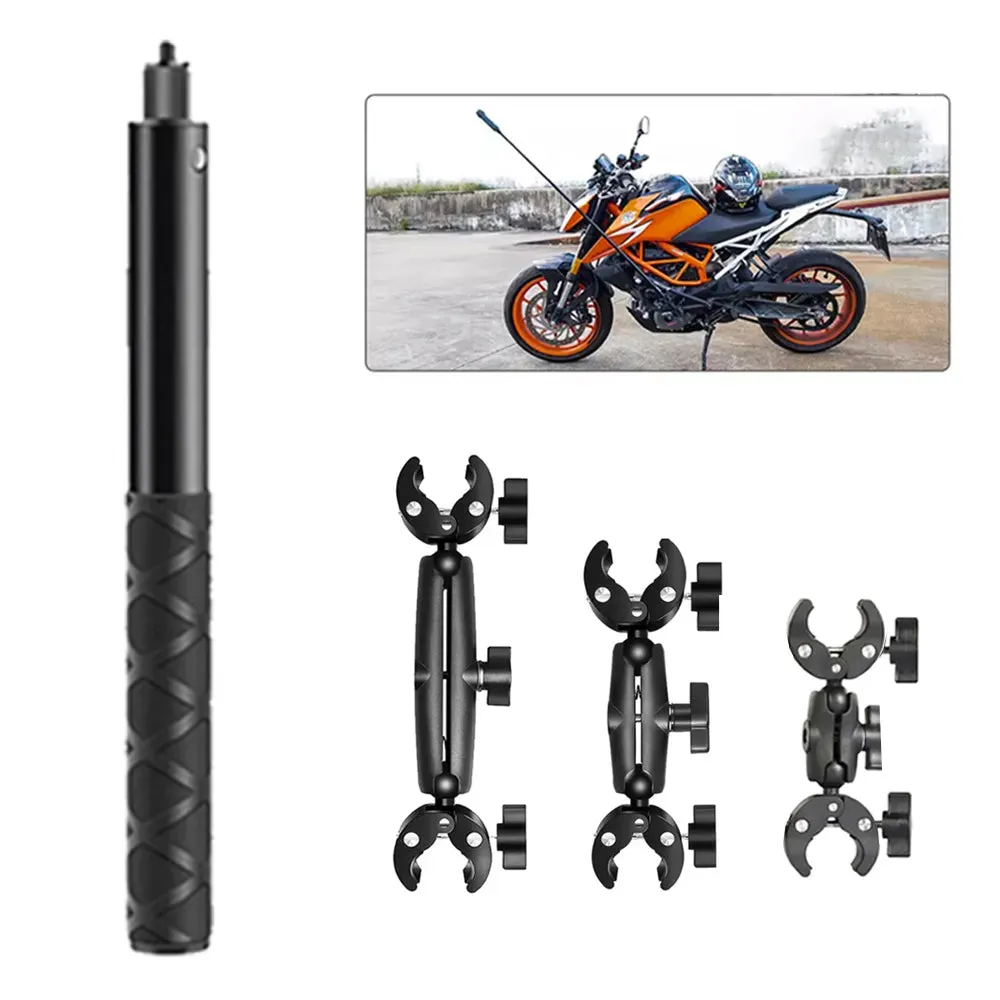 Double Clip Bracket for One X2 X3 Motorcycle Bicycle