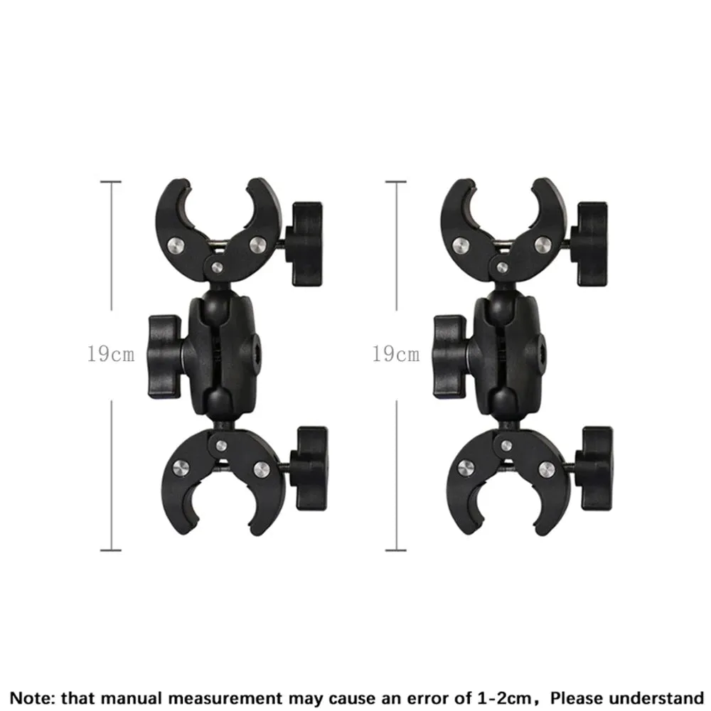 Double Clip Bracket for One X2 X3 Motorcycle Bicycle