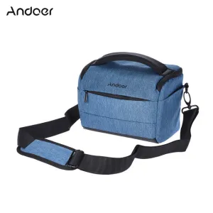 DSLR Camera Bag Fashion Polyester Shoulder Bag Camera Case for Canon Nikon Sony FujiFilm Olympus Panasonic DSLR Cameras