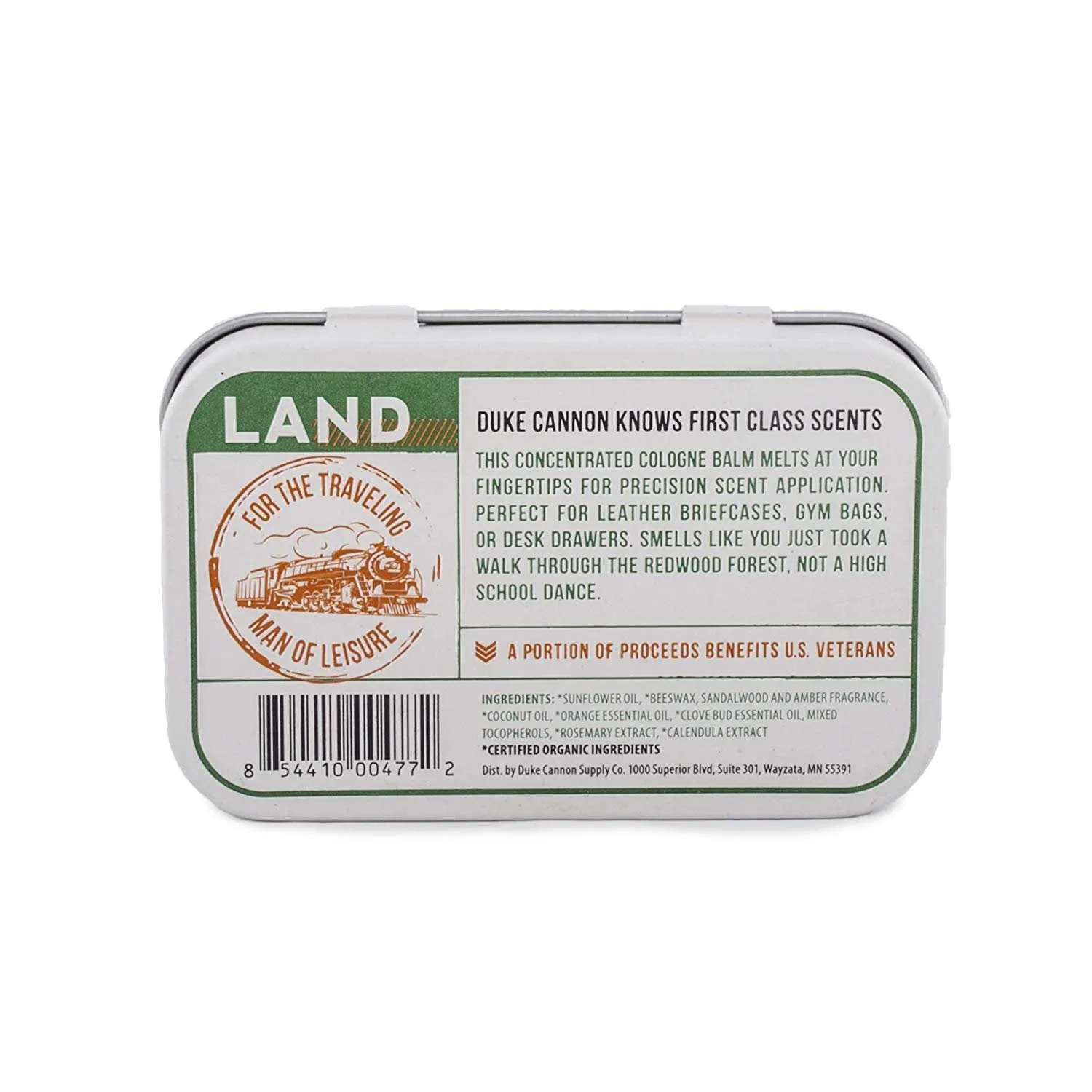 Duke Cannon Solid Cologne for Men, 1.5oz.