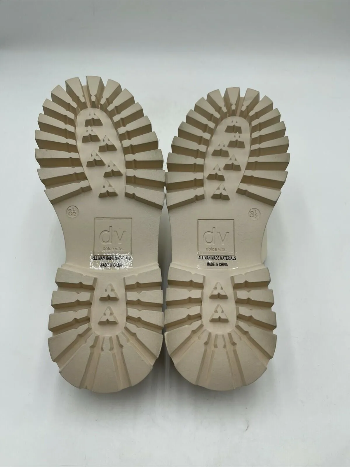 DV By Dolce Vita Lexy Platform Clogs White Size 8.5 - Very Good