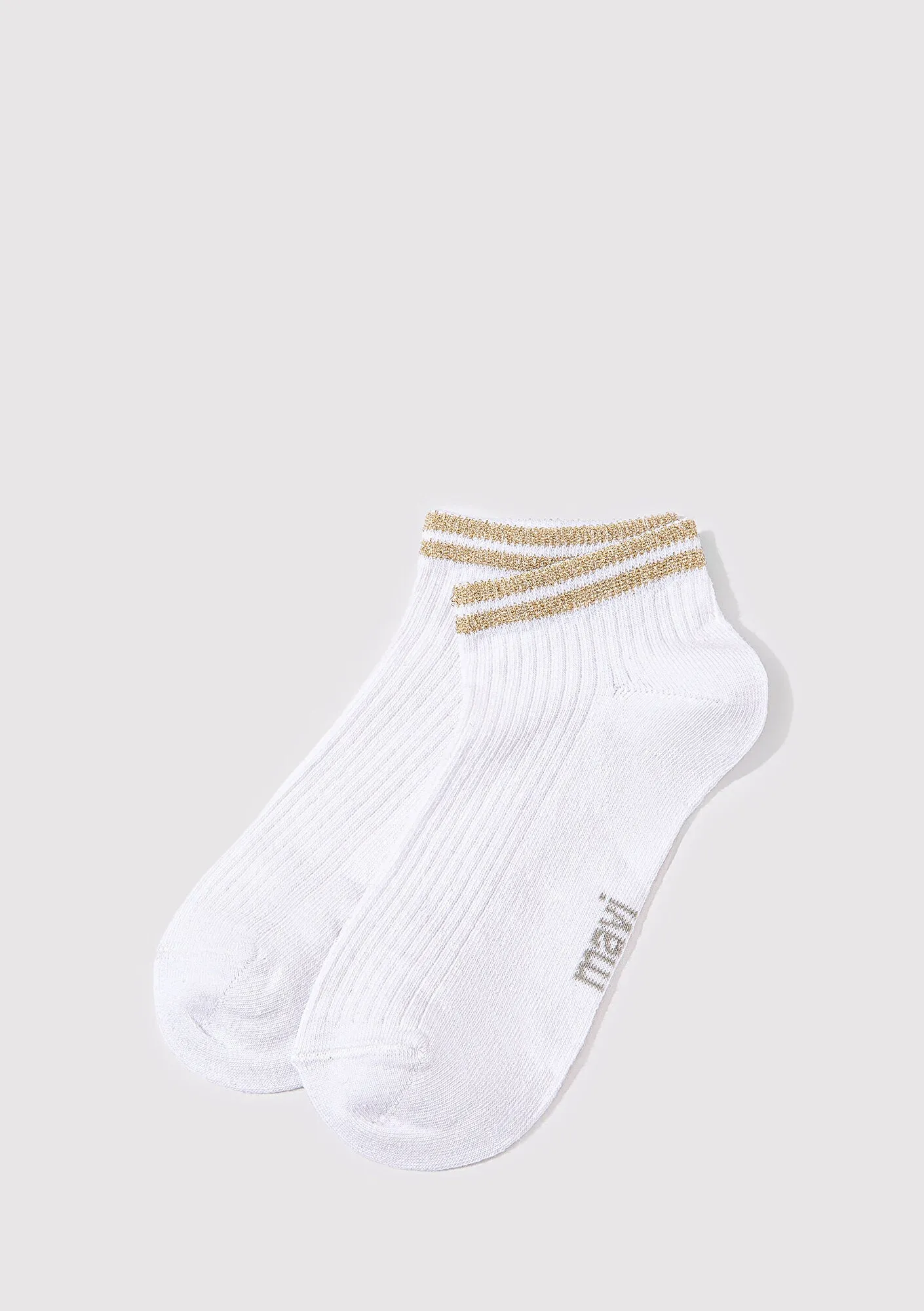 Ecru Ankle Socks