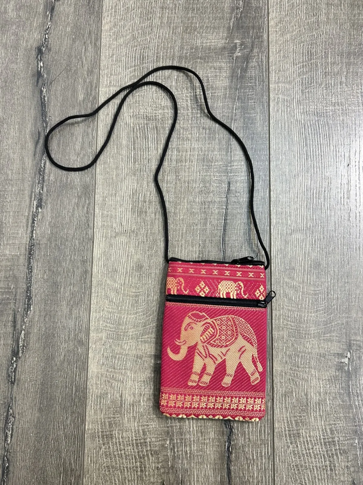 Elephant Phone String Pouch