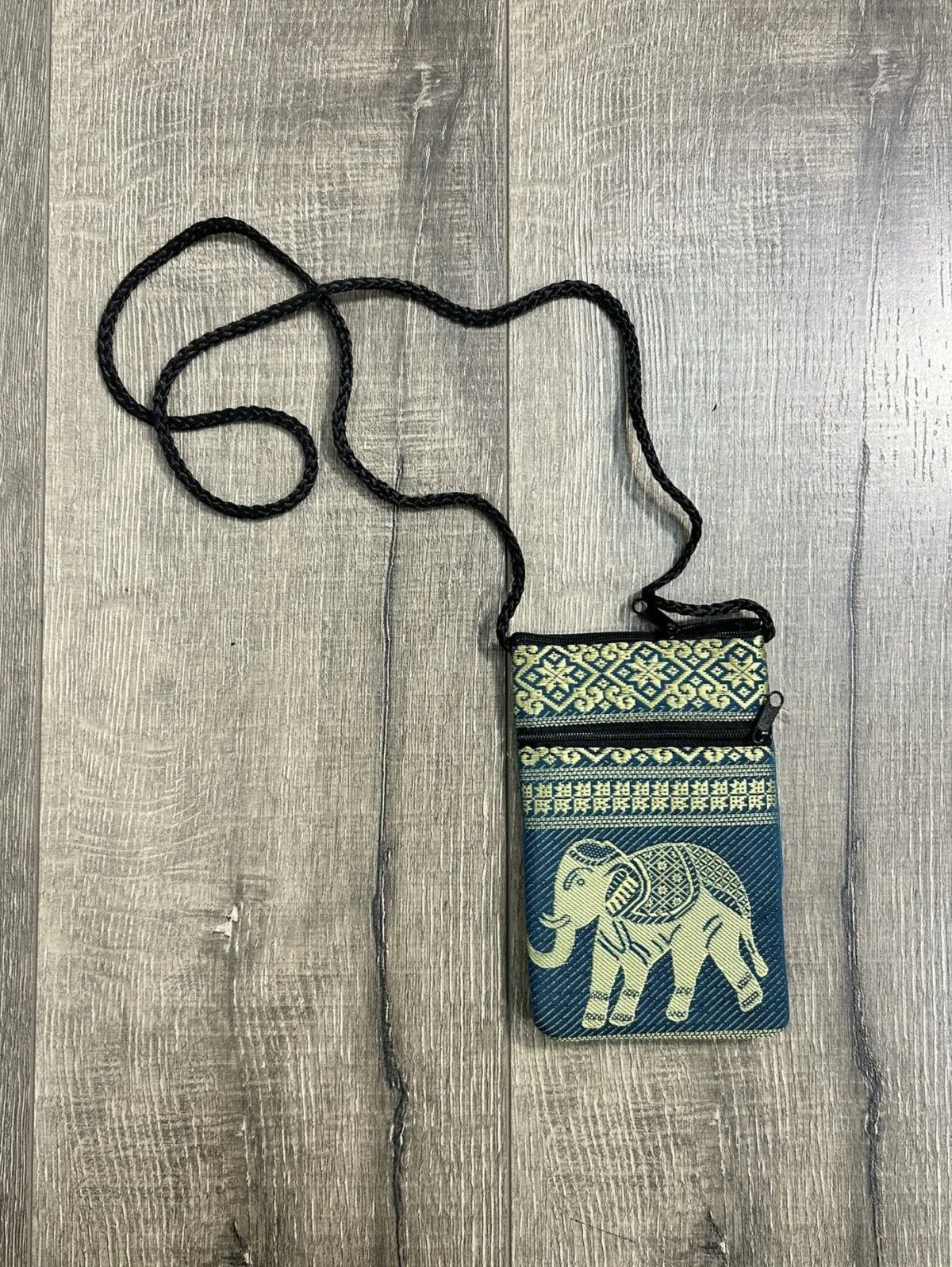 Elephant Phone String Pouch