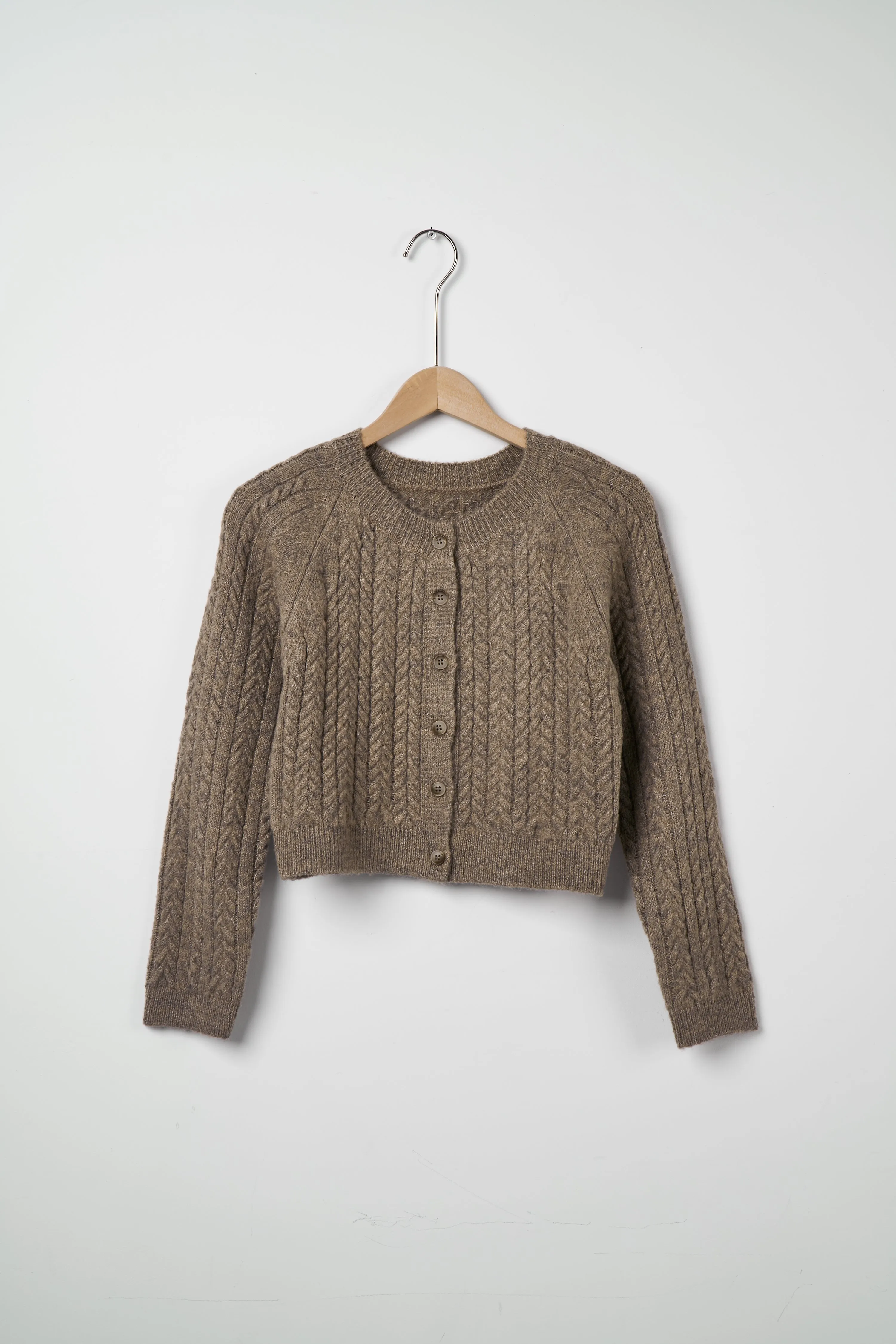 Ellie Cable Knitted Cardigan