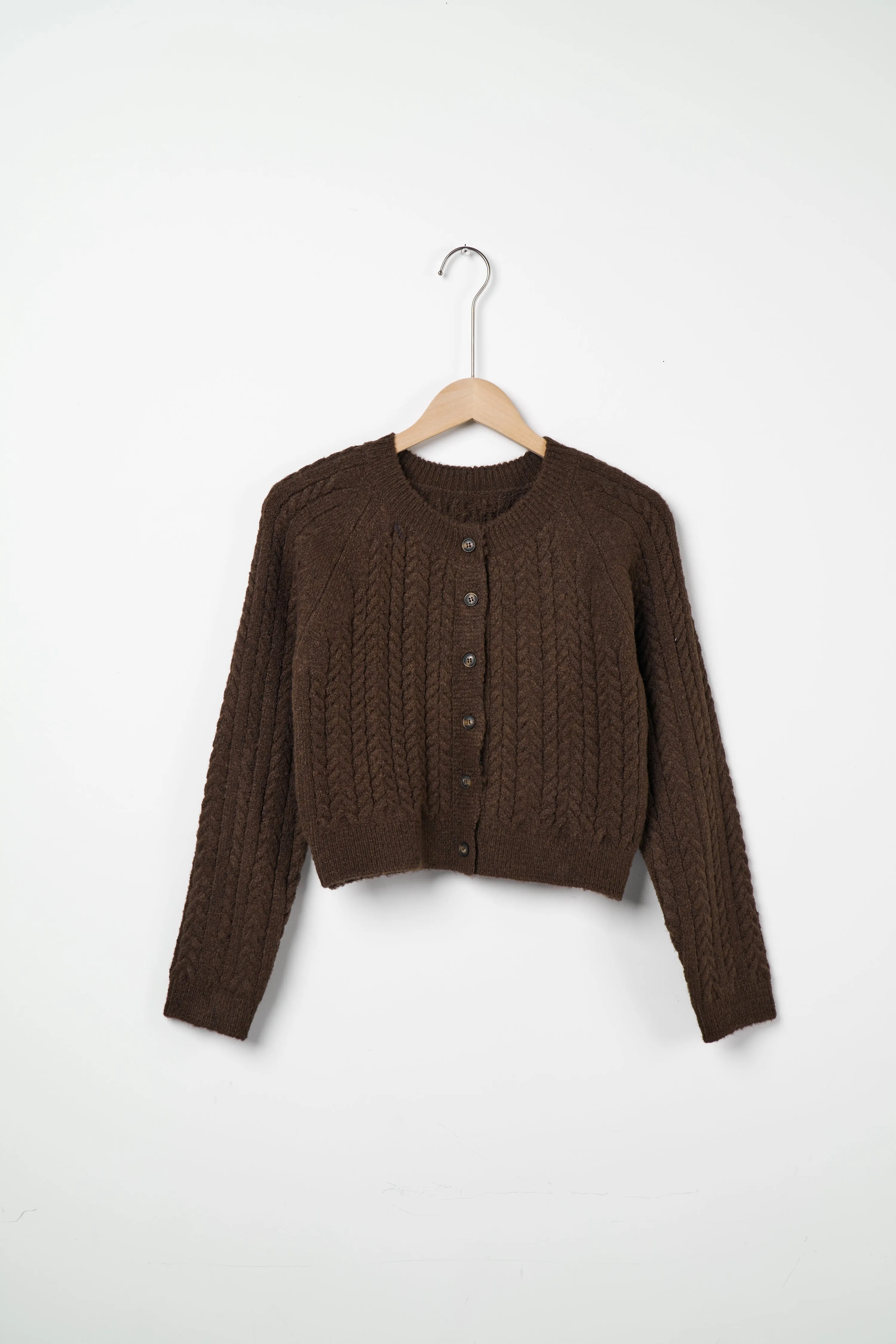 Ellie Cable Knitted Cardigan