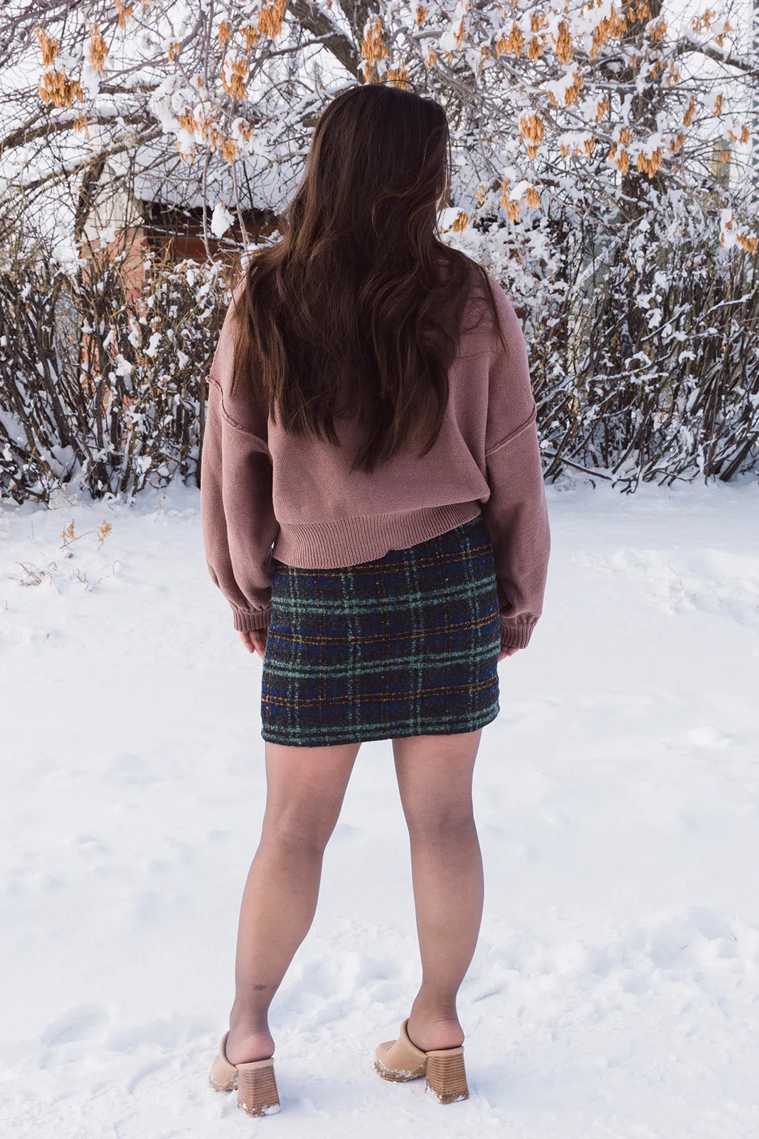 Enola Tweed Skirt