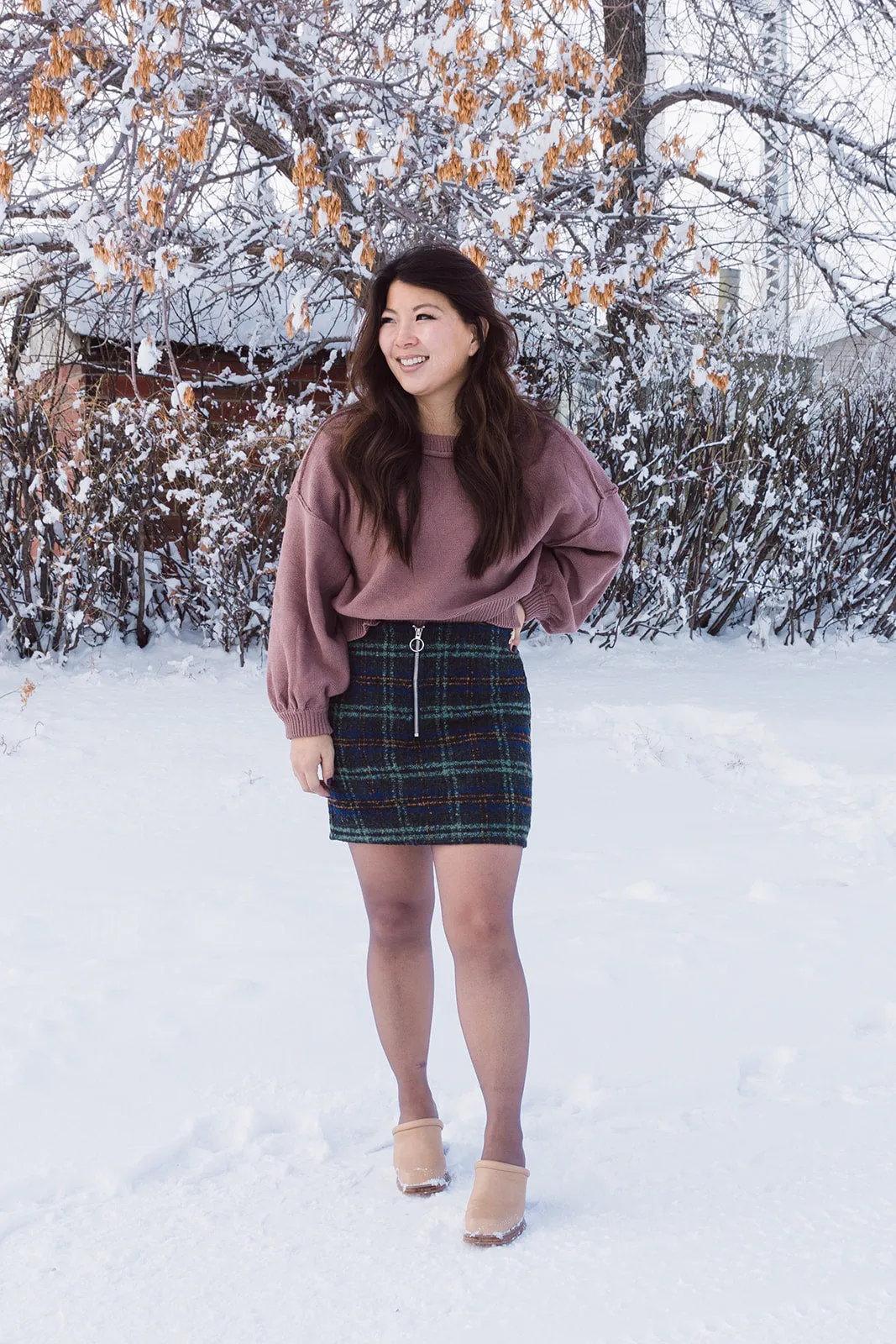 Enola Tweed Skirt