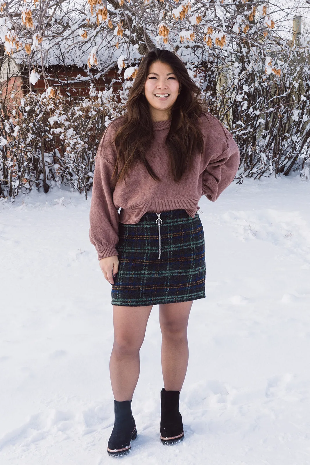 Enola Tweed Skirt
