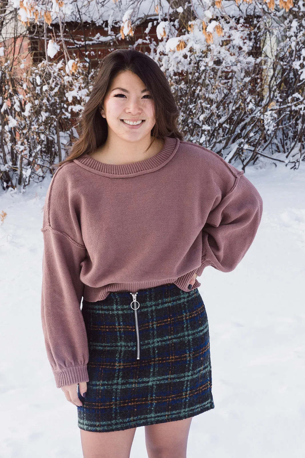 Enola Tweed Skirt