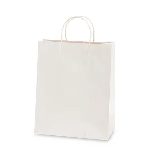 Euro Medium White Gift Bag