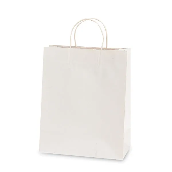 Euro Medium White Gift Bag