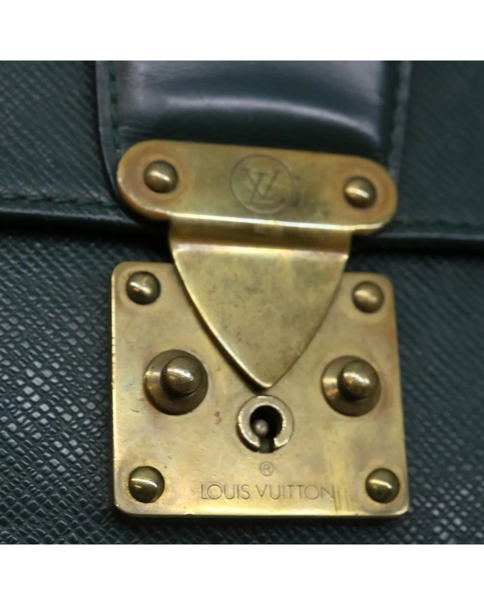 Executive Briefcase Green