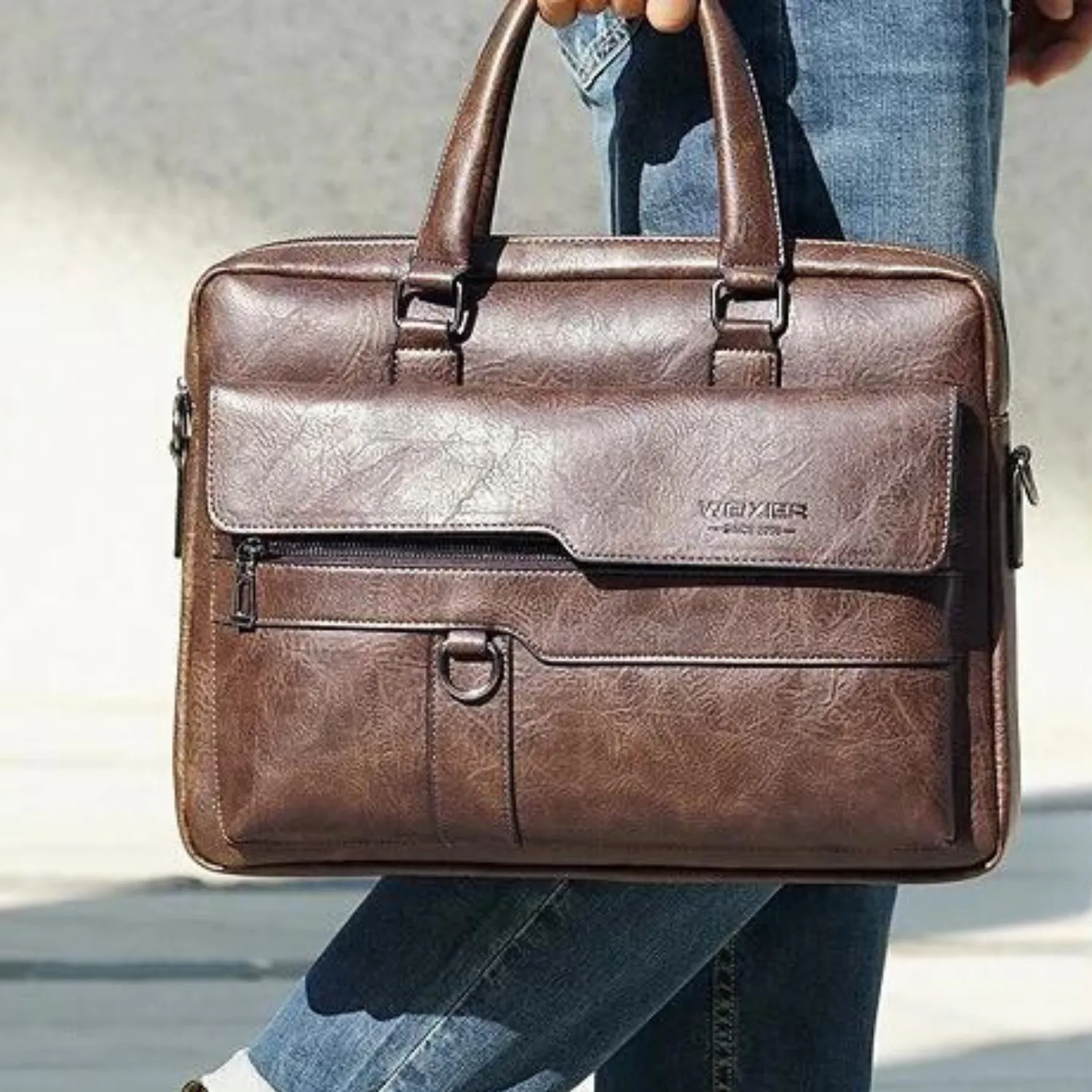 Executive Leather Briefcase for Modern Professionals