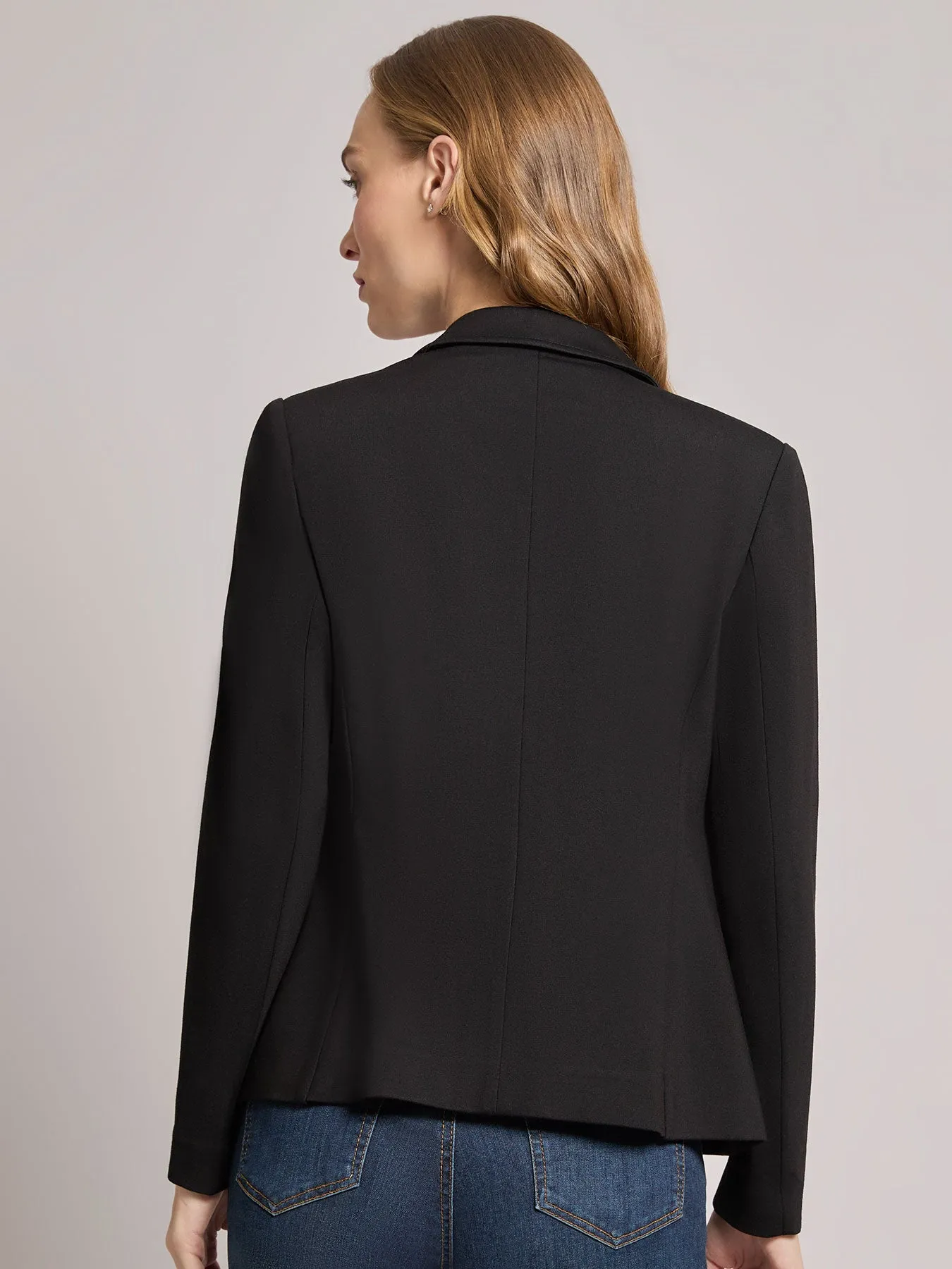 Faux Double Breasted Jacket