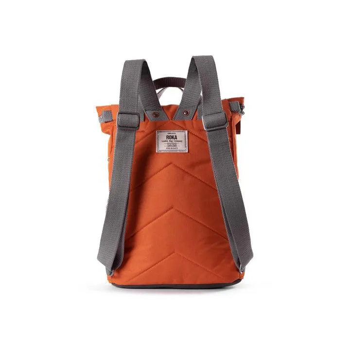 FINCHLEY A ATOMIC ORANGE RECYCLED CANVAS